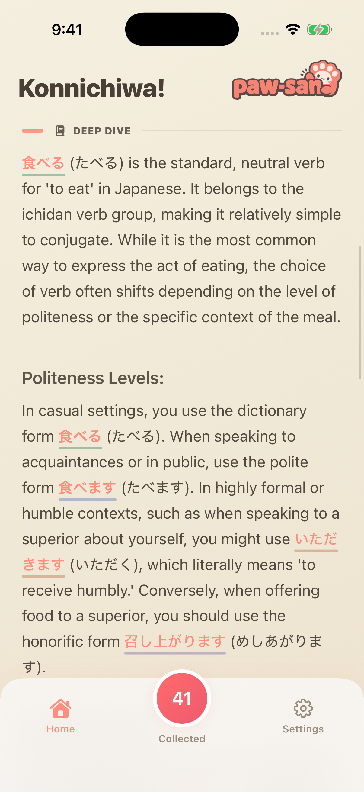 Paw-San vocabulary shelf